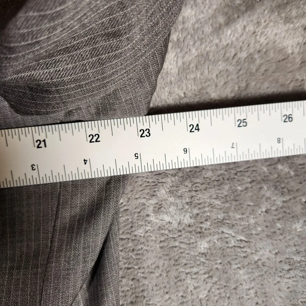 Lauren Ralph Lauren LRL‎ Gray Mens Size 44R 100% Wool Jacket Blazer Sport Coat